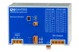 CPS-EC480 480W DIN-Rail Battery Charger & Industrial Precision Power Supply