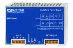 HSD10001 1000W DC/DC 450-820Vdc DIN-Rail Power Supply