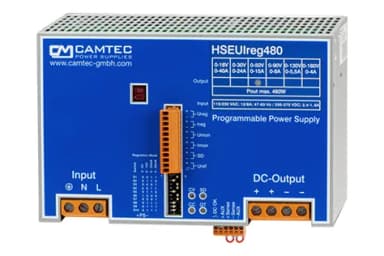 HSEUiREG04801 480W Programmable Laboratory Power Supply DIN-Rail