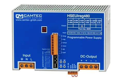 HSEUiREG04801 480W Programmable Laboratory Power Supply DIN-Rail