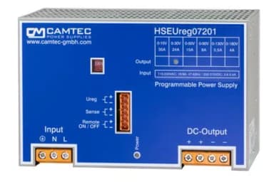 HSEUREG07201 720W Programmable Laboratory Power Supply DIN-Rail