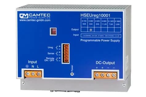 HSEUREG10001 1000W Programmable Laboratory Power Supply DIN-Rail