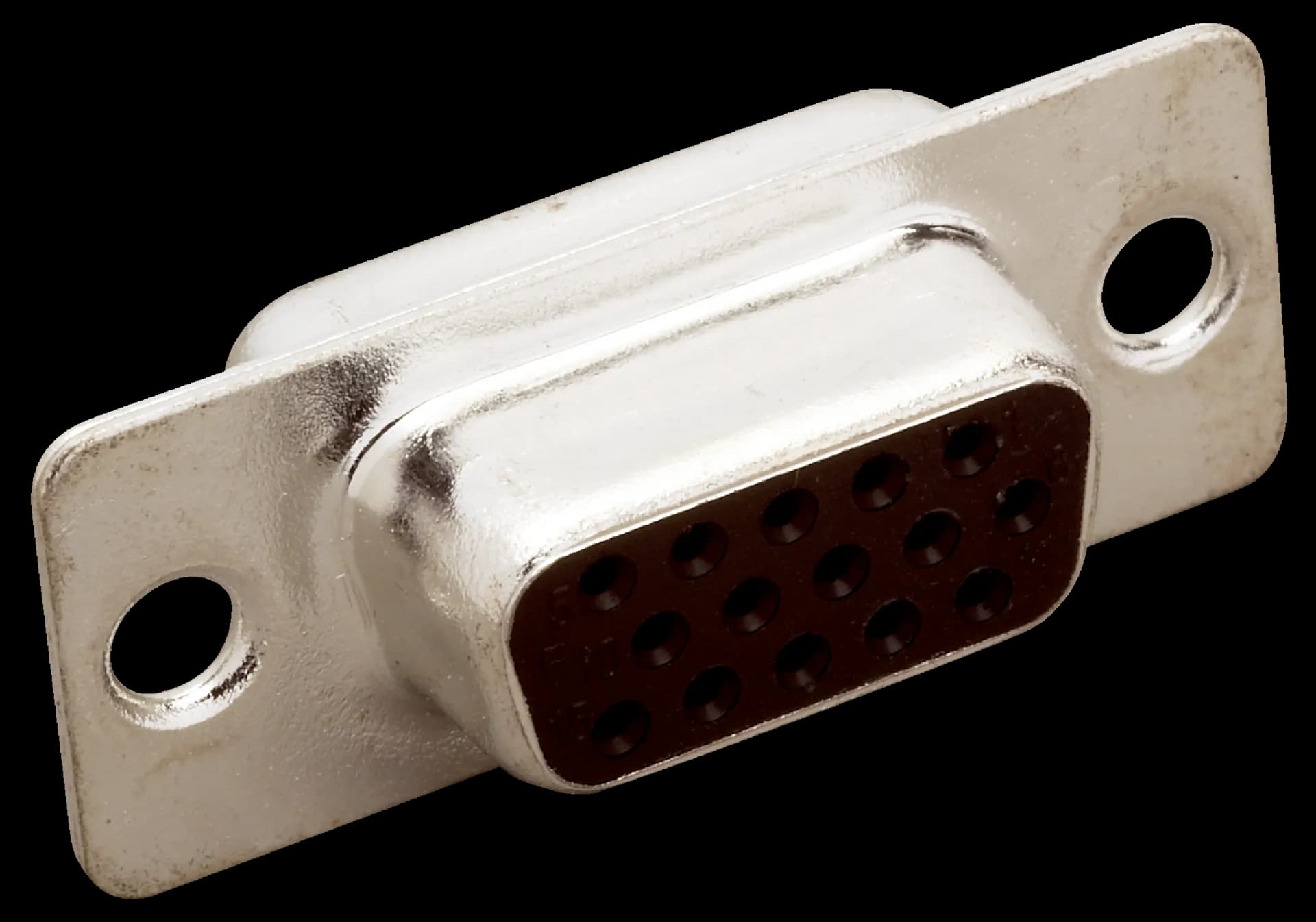 D-Sub plug connector insert