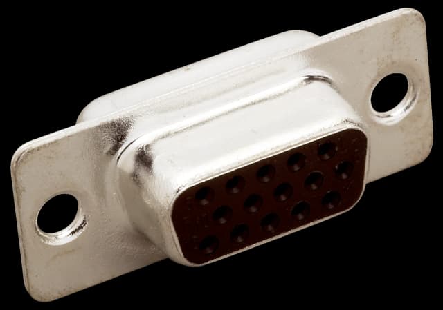 D-Sub plug connector insert