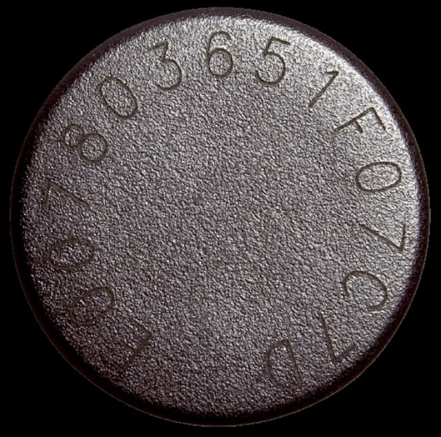 HF transponder, coin