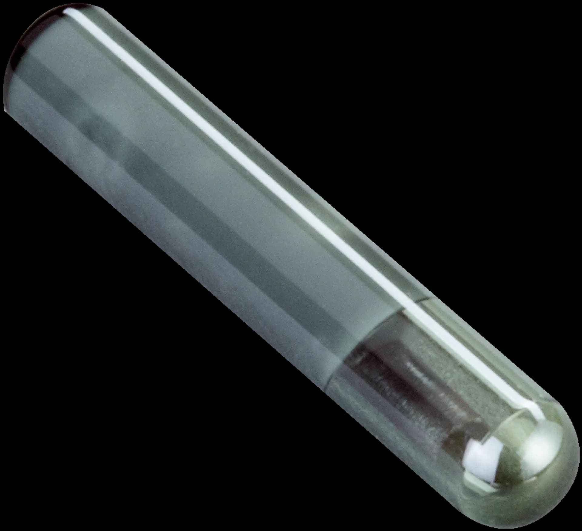 HF transponder, glass