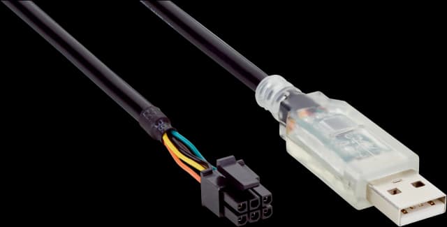 Configuration cable (USB 2.0, MOLEX 43025-4P)