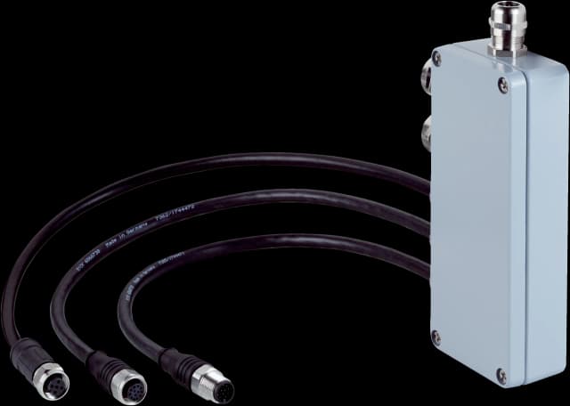 Compact LMS5xx heavy-duty connection unit