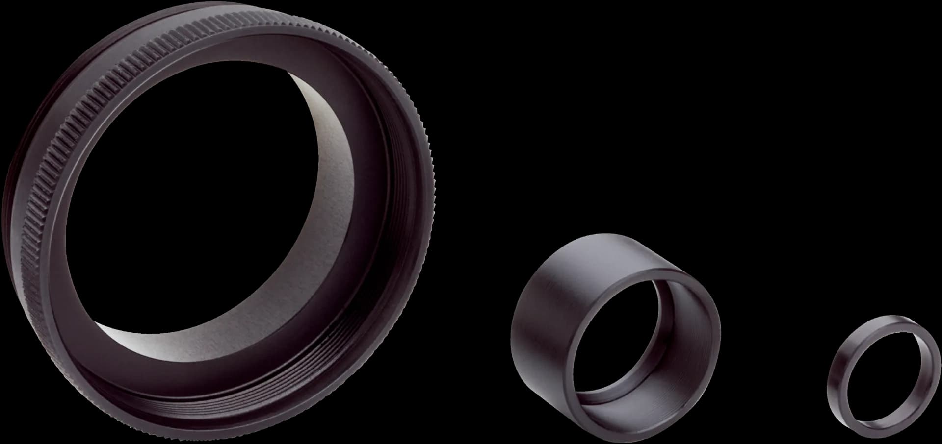 Adapter threaded ring