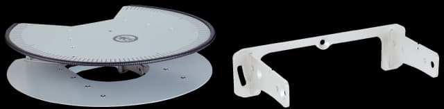 Weather protection hood 275° with mounting kit 1a