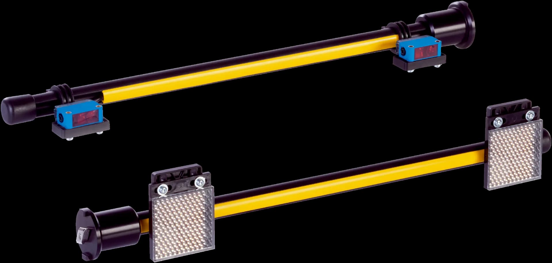 L-muting arm kit, mounting on device column, left