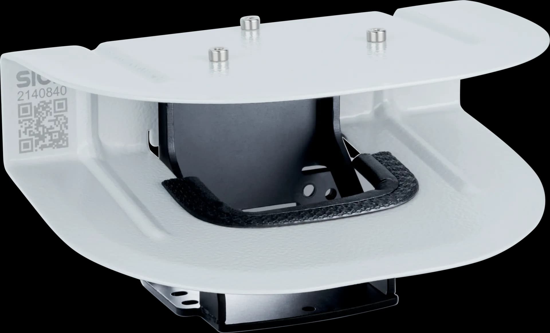Mounting bracket with integrated 200° weather protection