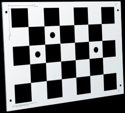 SICK alignment and calibration plate in A2 format