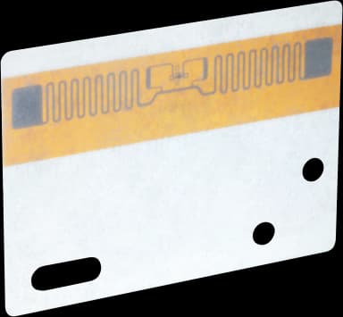 UHF Transponder, Rectangular, High-Temp, global
