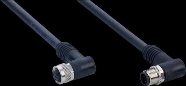 CANopen cable, 1 m, 360° shielded, 5 pin, A-coded