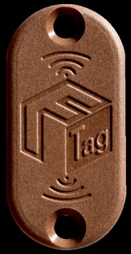 HF Transponder, rectangular, on-metal