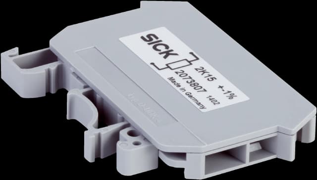 Terminal with resistor 2.15 ohm