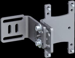 Mounting bracket set with inclination angle –40°- 40°