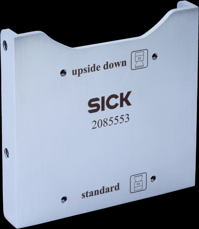 S3000 adapter plate on microScan3