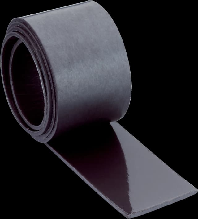 Magnetic tape, curved