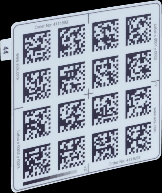 DATAMATRIX MULTICODE LABEL - 100 PCS