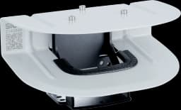 Mounting bracket with integrated 200° weather protection