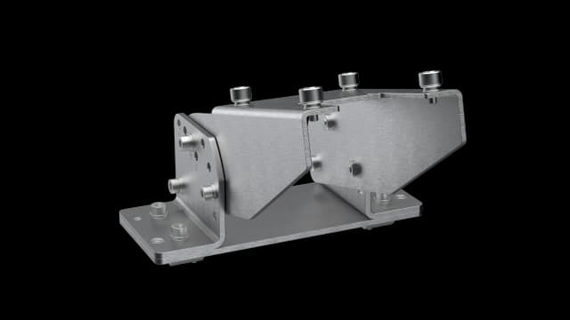 Mounting bracket for external Lector85x illumination unit